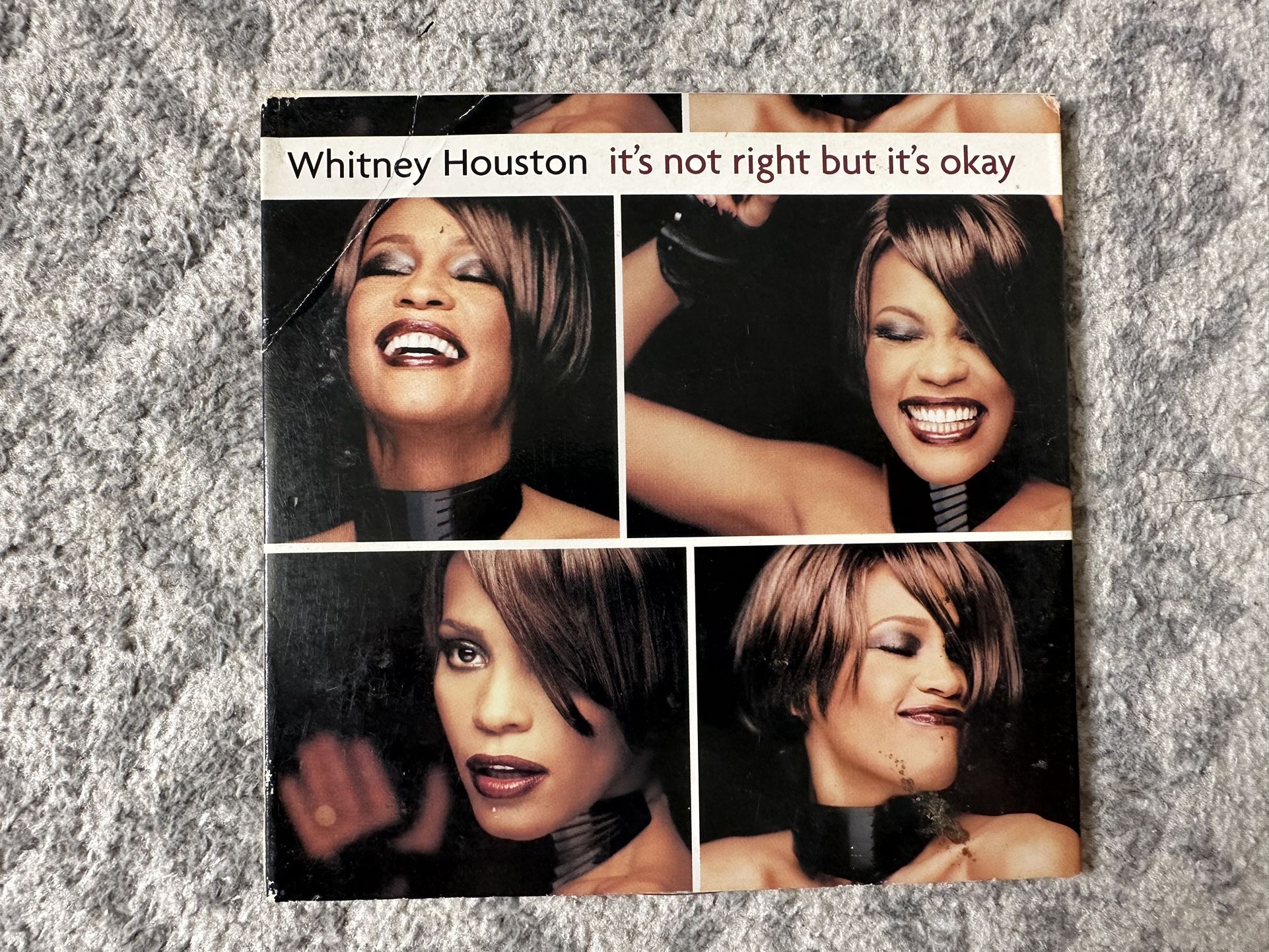 Whitney Houston– It's Not Right But It's Okay (CD, Promo, US, 1999, Arista)AL006