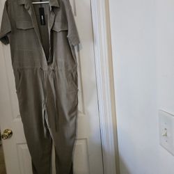 Fashion Nova Olive Jumpsuit