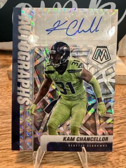 Kam Chancellor Mosaic Autographs
