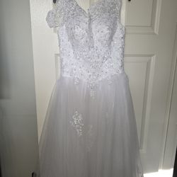 White Ballroom Dress