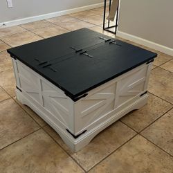 Large Ottoman With Storage