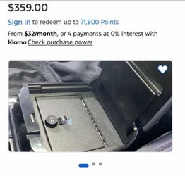 F150-F550 Center Console Safe