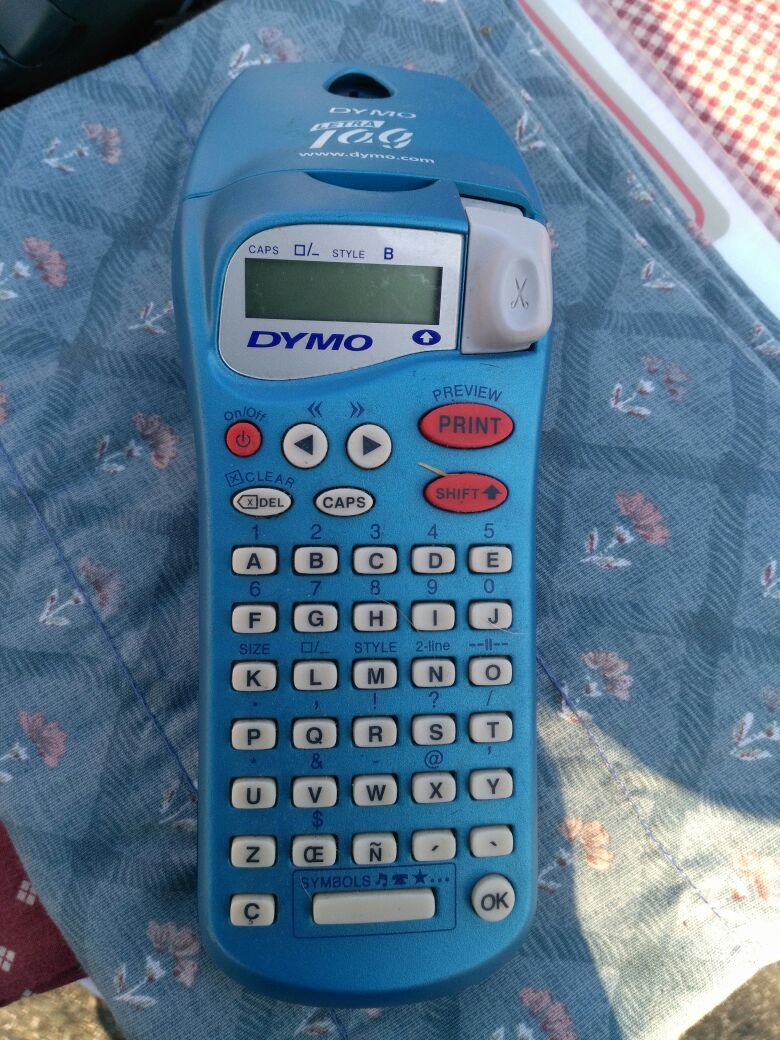 Dymo lable maker
