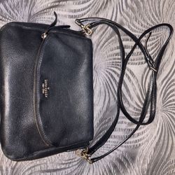 Kate Spade New York,black Band bag And Crossbody