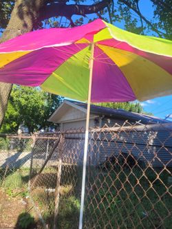 umbrella 6ft. Great for beaches 🏖️Red Royal  yellow  ,,,
