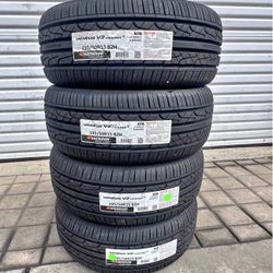 195/50/15 Hankook V2 4 New Tires Installed And Balanced 