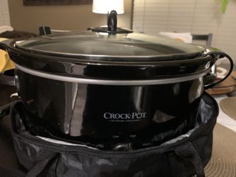 Crockpot Slow Cooker With Travel Bag