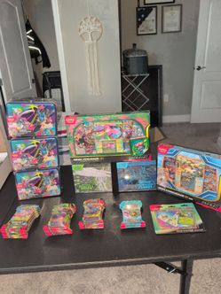Pokemon lot sealed boxes sealed ETB sealed booster packs