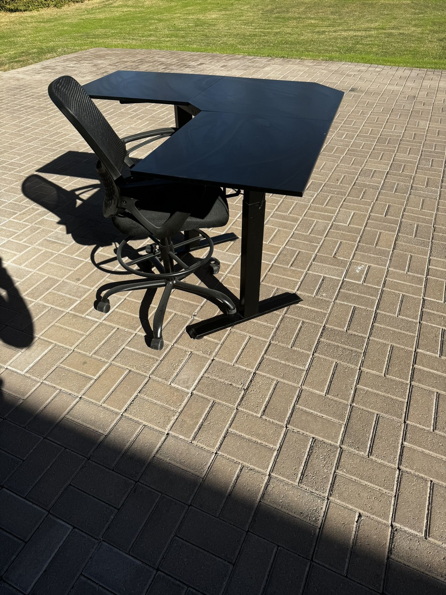Standing Desk And Chair - $100