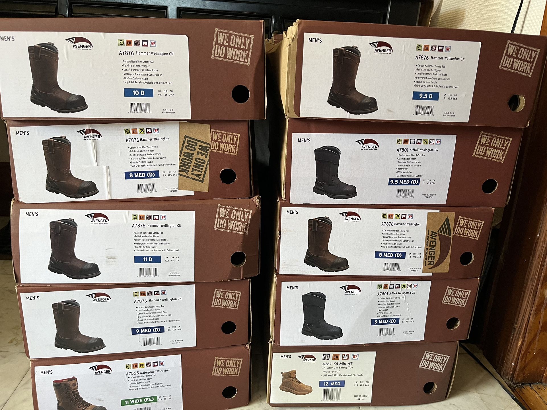 Men’s Safety Work Boots