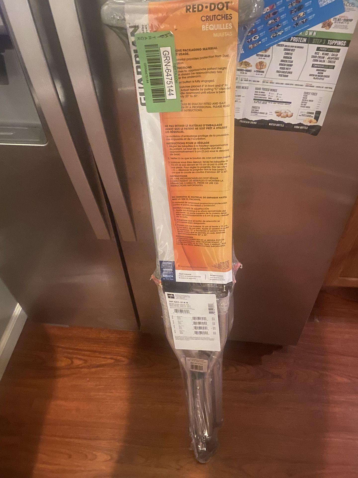 Brand New Crutches