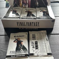 MTG Play posters Final fantasy Packs 