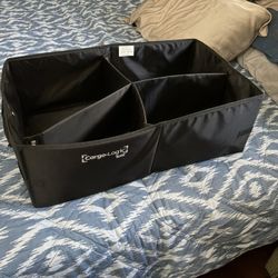 Cargo-Logic Foldable Car Trunk Organizer – Black