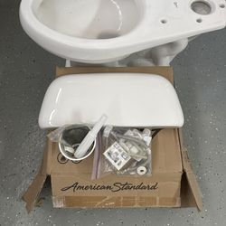 Toilet with all new hoses and fittings