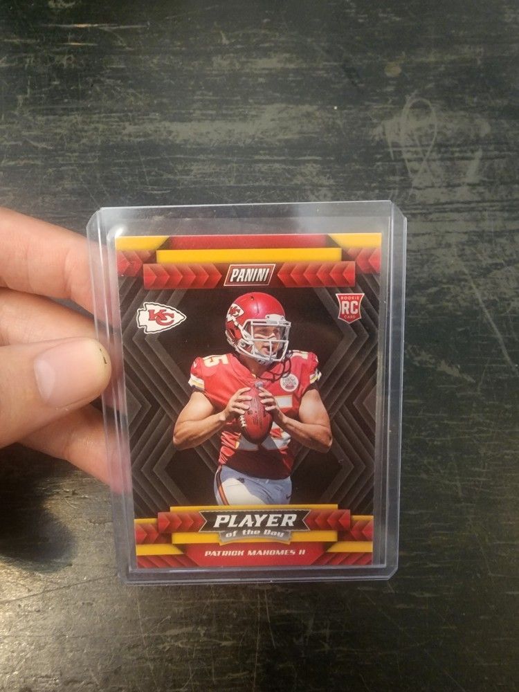 Patrick Mahomes Rookie Card 2017 Panini Panini Patrick Mahomes