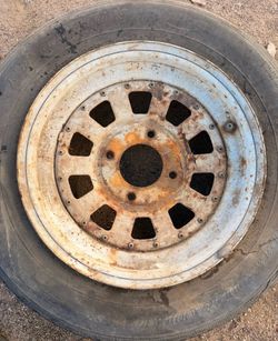 vw steel early 4 lug Baja/sandrail rim
