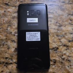 Black Samsung S8 Phone