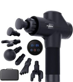 Muscle Massage Gun Deep Tissue Percussion Muscle Massager Gun for Athletes Pain Relief Therapy and Relaxation, Percussive Chiropractor Massager - Hand