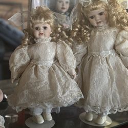 Vintage Porcelain Dolls 