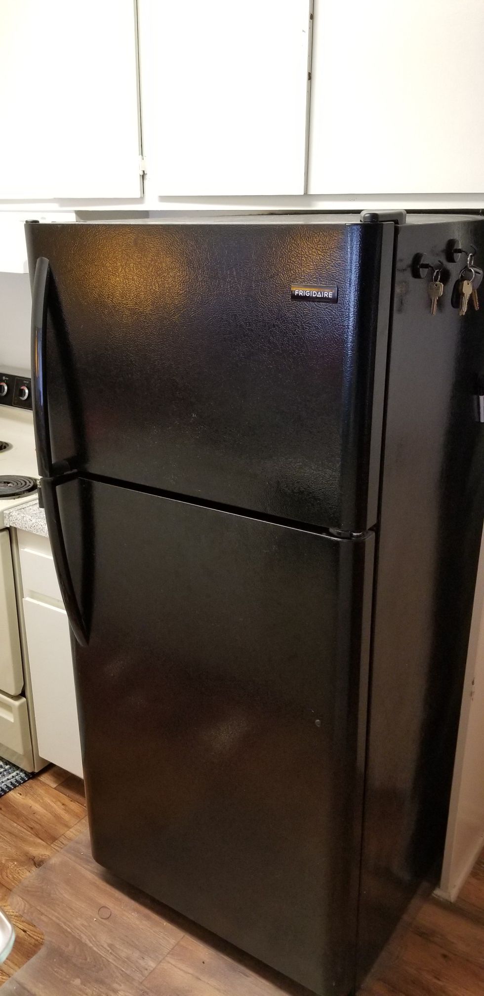 Frigidaire 18 Cu. Ft. Black Top Freezer - Refrigerator