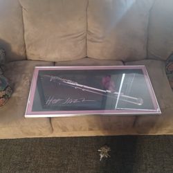 Framed “Hot Jazz” Clarinet Wall Art – Large Modern Music Print