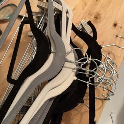 Velvet hangers  $10-for 50