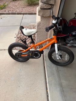 RoyalBaby Freestyle 14" Kids Bike – Orange