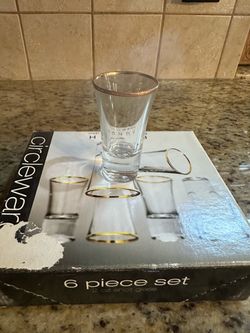 Circleware 6-Piece 2oz Shot Glass Set