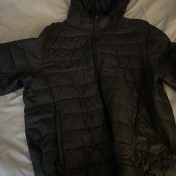 Black puffer Jacket