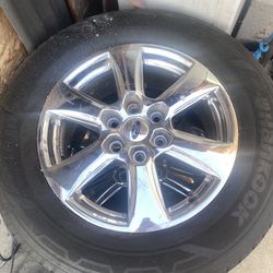 ford f-150 stocks rims 18s
