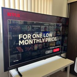 4K SAMSUNG 55”  Smart UHD TV