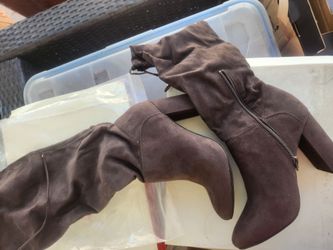 Brown knee High boots size 6