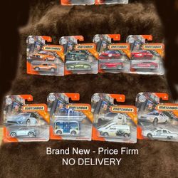 New, Price Firm, First Numbered Set, 10 Different MBX City Series Unopened Package, Matchbox 1:64 Die Cast cars