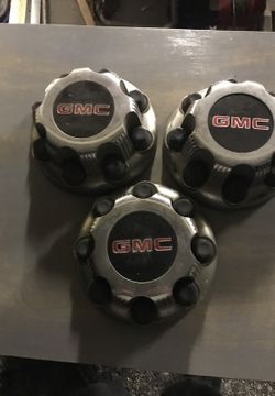 GMC eight lug wheel covers