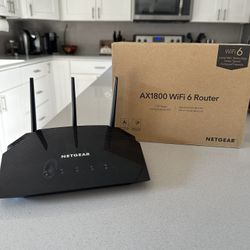 Netgear AX1800 WiFi 6 Router