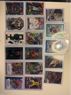 17 Card Sports Card Lot - Rookies & Stars - Baseball, Basketball, Football