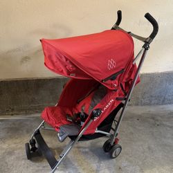 Maclaren Red Stroller 