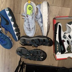 Men’s Shoes $20, $20, $50, $75