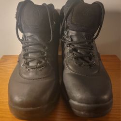 Timberland Men's Hiking Mid Ankle Boot Black Ledge Waterproof Size 13/Lightweight