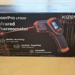 Kizen Infrared Thermometer Gun (LaserPro LP300) - Handheld Surface Thermometer for Griddle, Grill, Oven, Engine, & A/C - Laser Surface Temp Reader -58