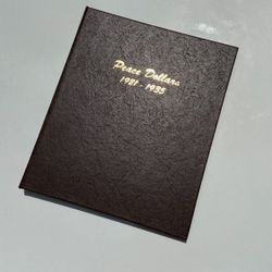 Peace Silver Dollar Complete Set