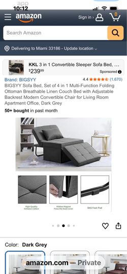 Bigsyy Sofa Bed