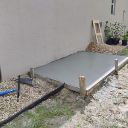 Construction Concrete Slab Sidewalk Tractor Rock And More 