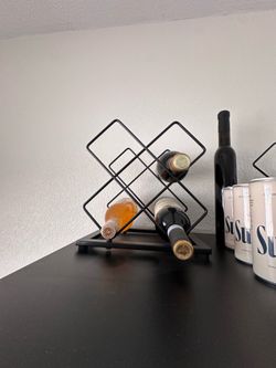 2 matching wine racks