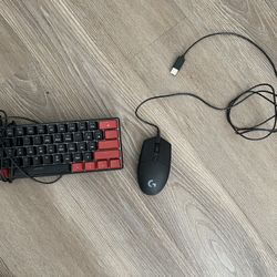 Gaming Keyboard And Mouse (Mechanical keyboard) 