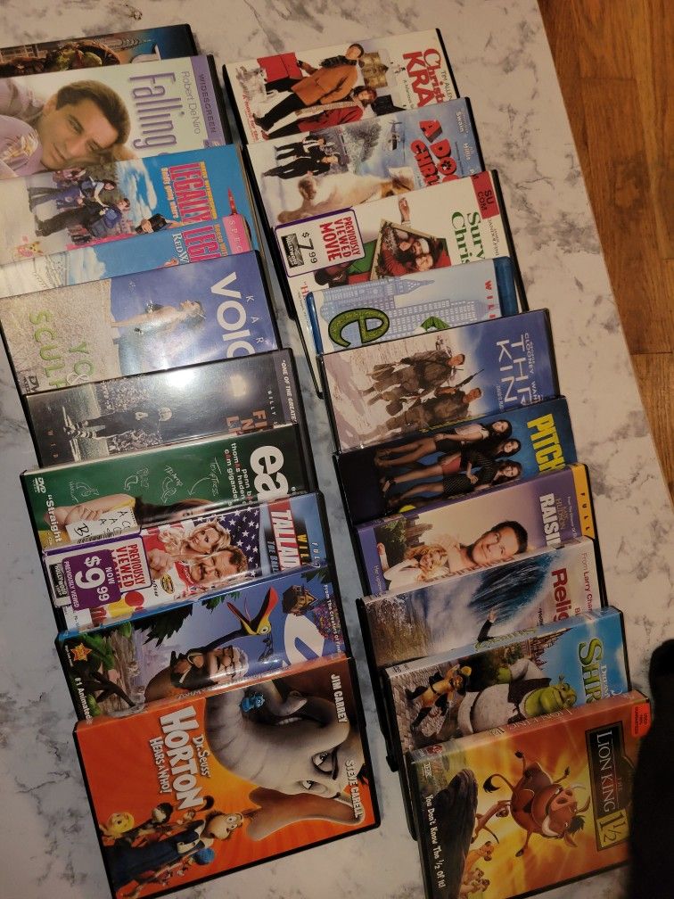 DVD's 20 of them