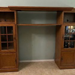 Oak Furniture West Entertainment Cabinet 