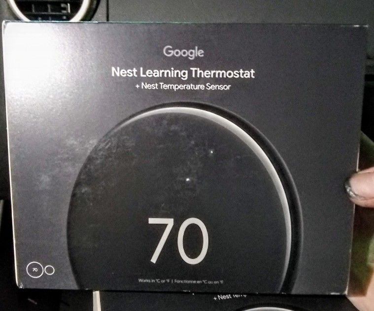 Google Nest , + Nest Thermostat Sensor (Brand New) Unopened