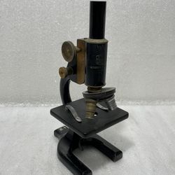 Antique Spencer Buffalo Microscope ~ Spencer #11 & Bausch Lomb 16mm 0.25 Lenses