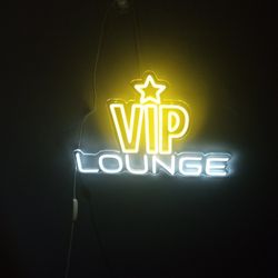 VIP Lounge Neon Sign